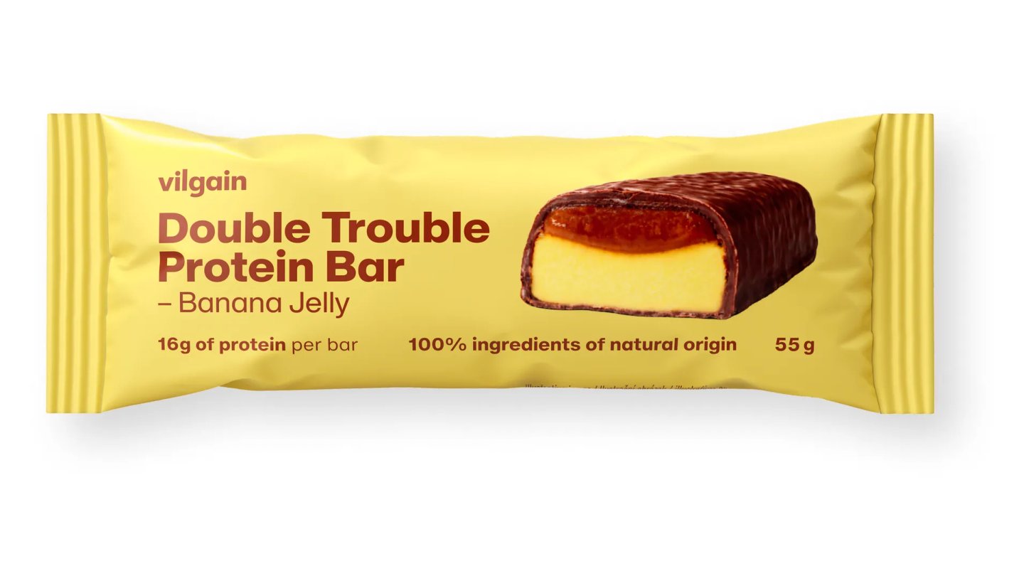 Protein Bar Banánové želé v čokoládě