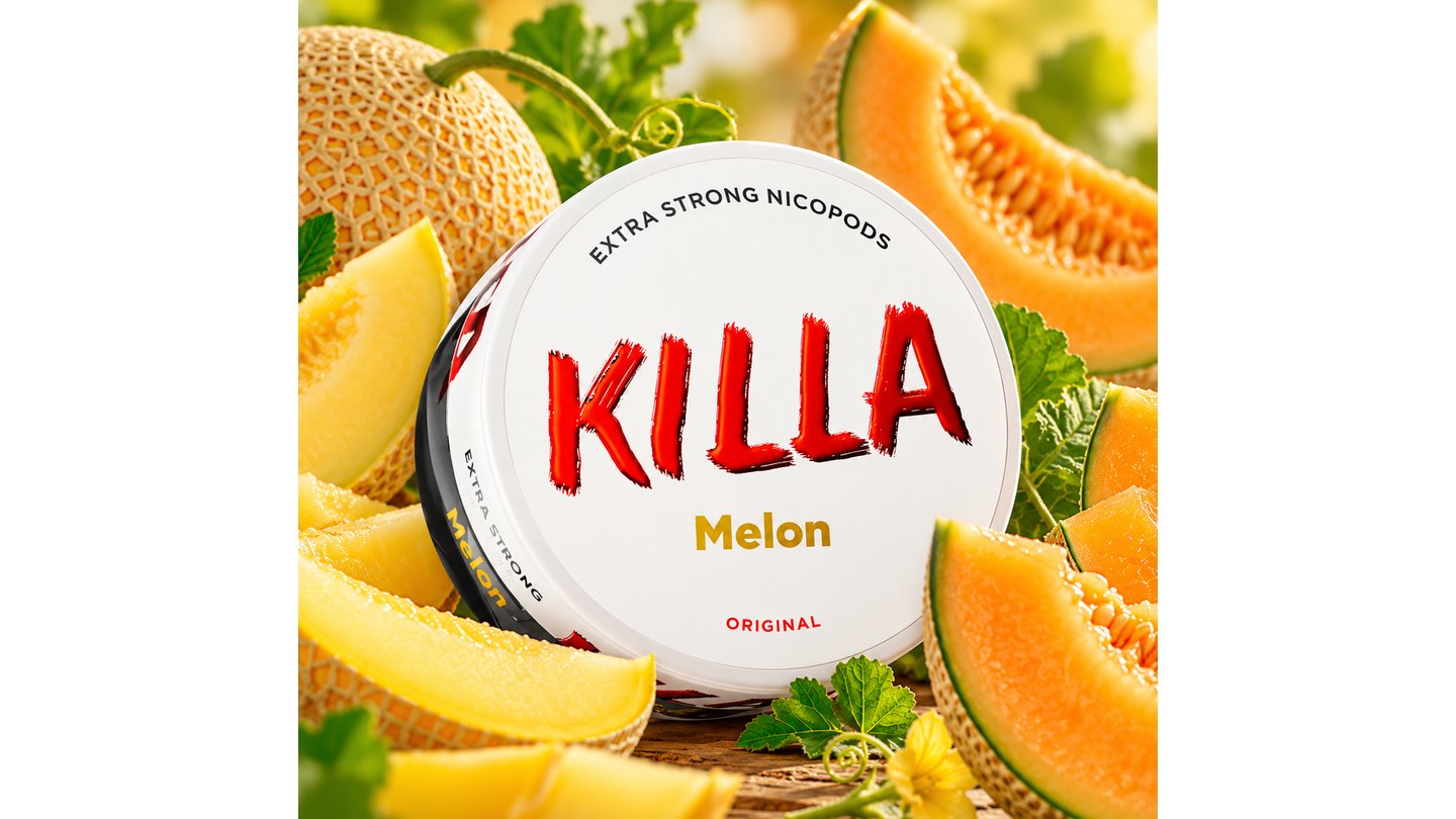 KILLA Melon Extra Strong  (20 sáčků/pouches)
