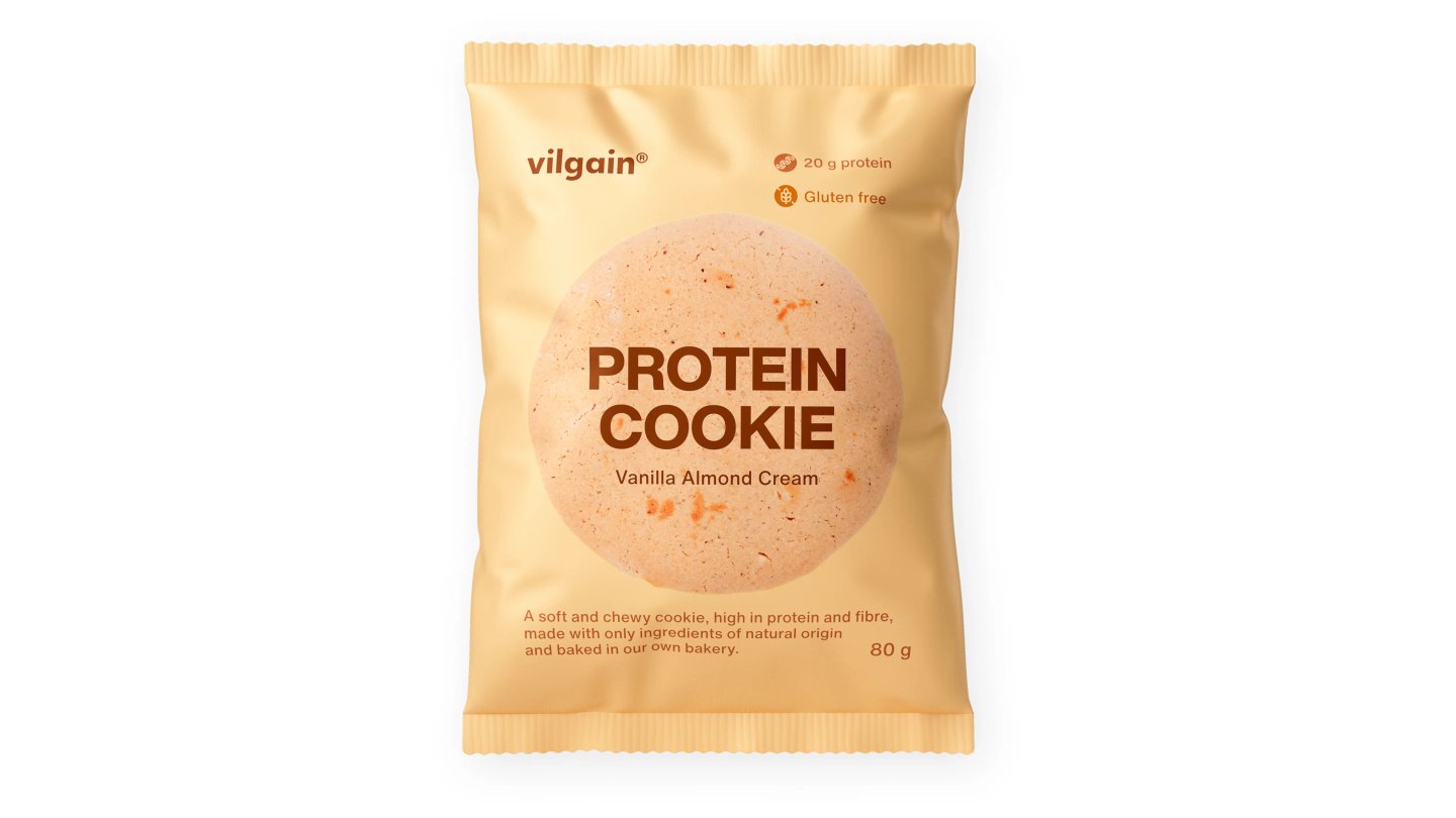 Protein Cookie - Vanilkový krém s mandlemi 