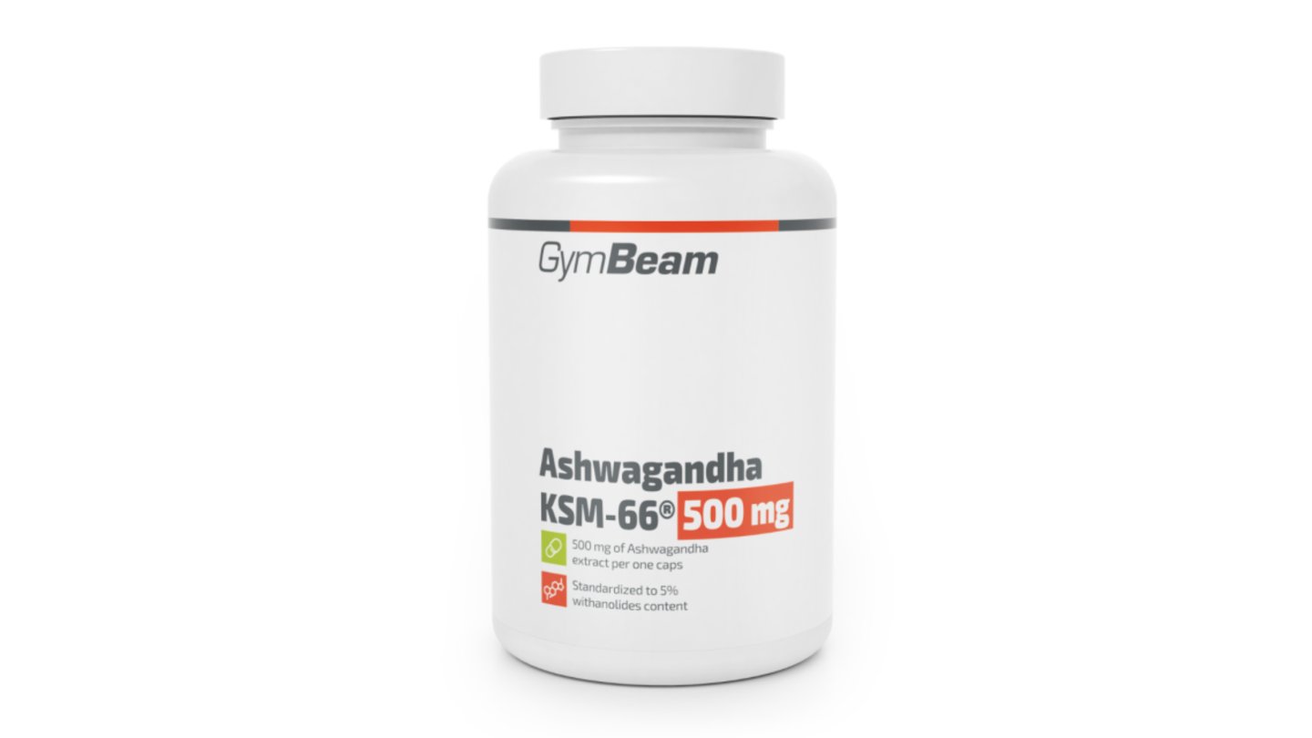 Ashwagandha KSM-66® 500mg 90 kapslí