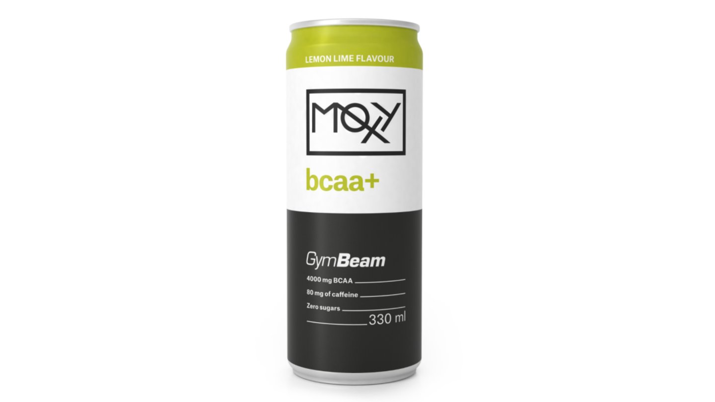 Energetický nápoj MOXY bcaa+ 330 ml - Citron limetka