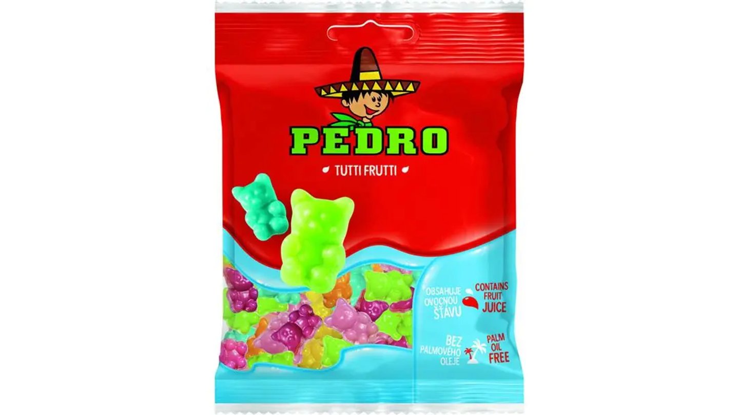 Želé bonbóny Pedro Tutti Frutti