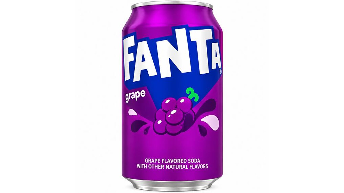 Fanta hroznové víno - ZAHRANIČNÍ NOVINKA