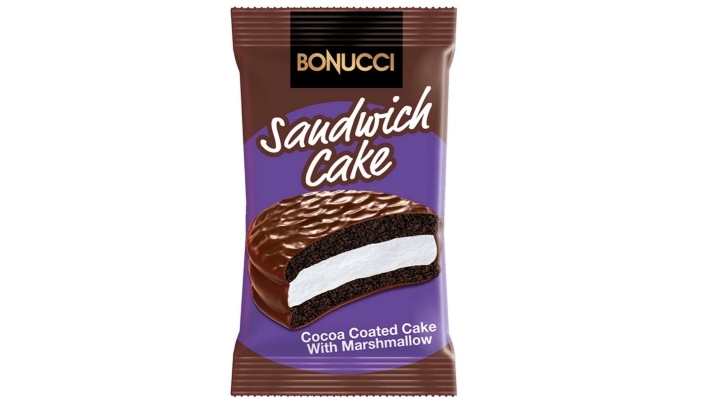 Bonucci Sandwich Cocoa cake with Marshmallow 23g