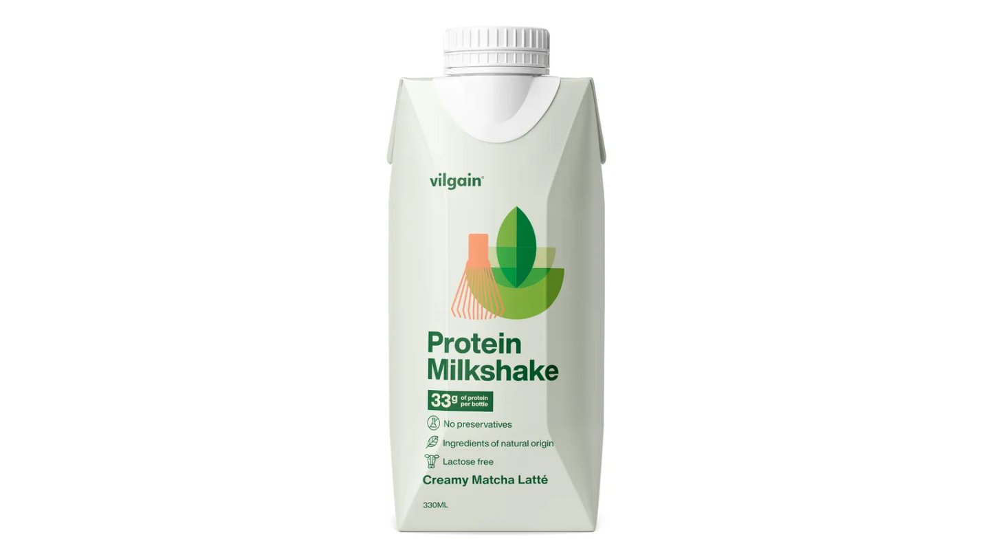 Protein Milkshake Matcha latte