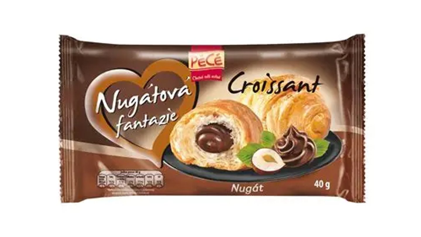 Croissant nugátový