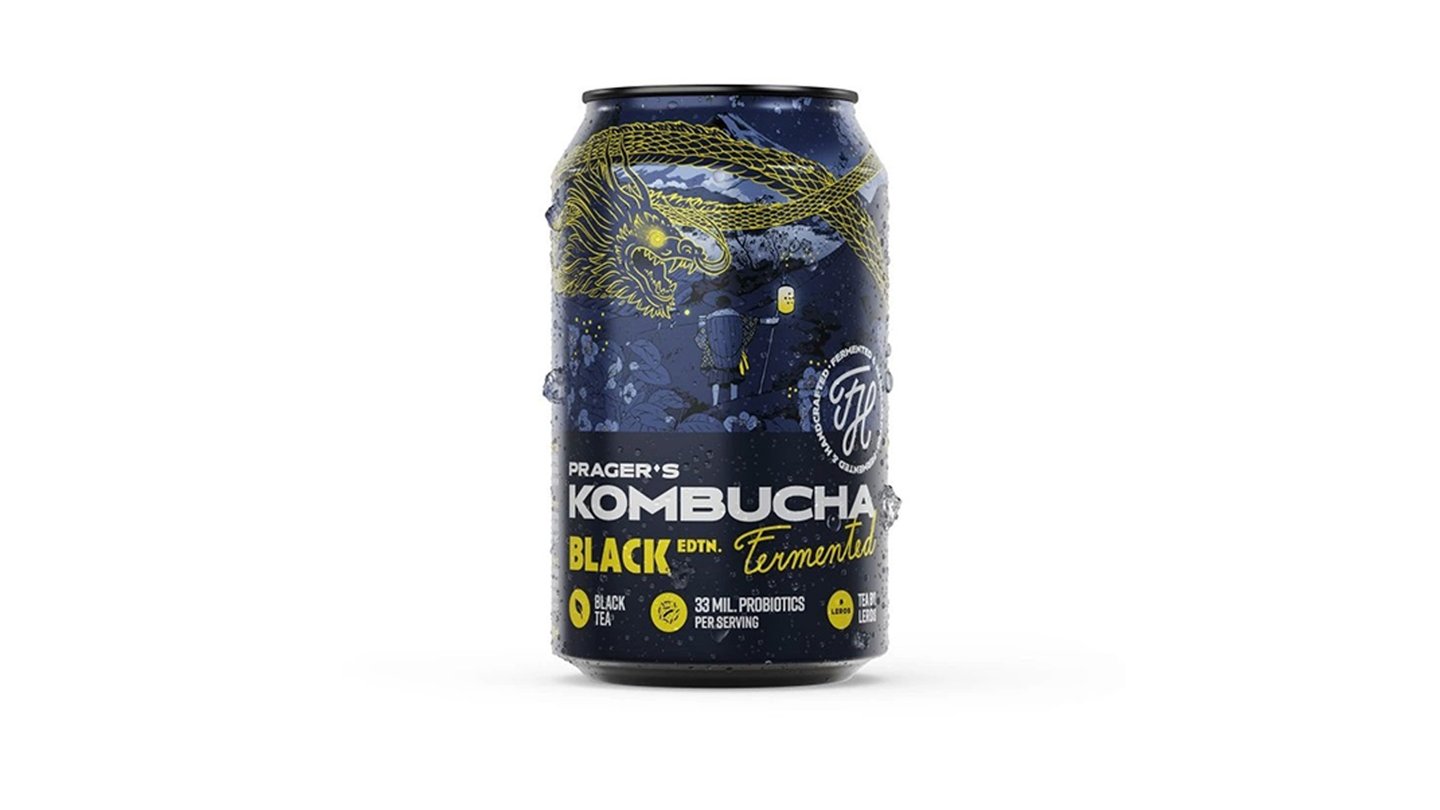 PRAGERS - kombucha - black
