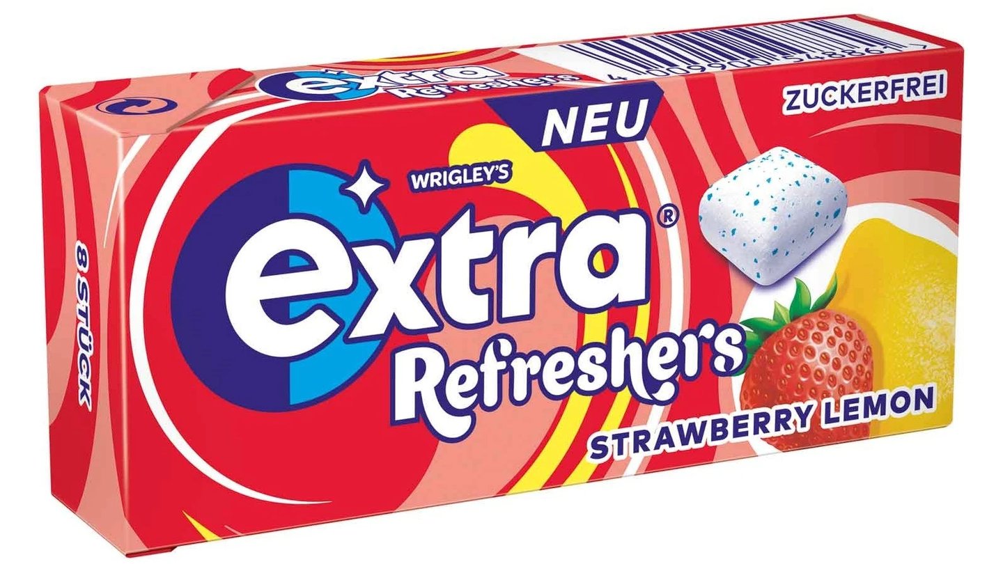 Orbit žvýkačky / chewing gum Strawberry Lemon