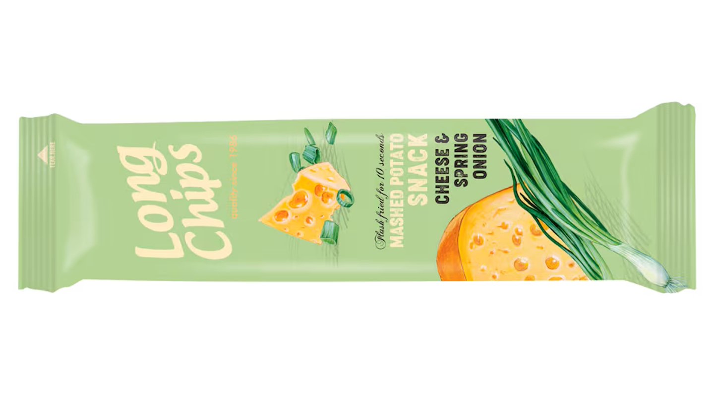 Long Chips - Cheese & Spring onion, 75g