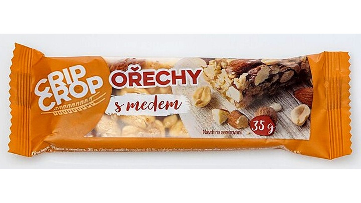 Ořechová tyčinka s medem / Nut bar with honey