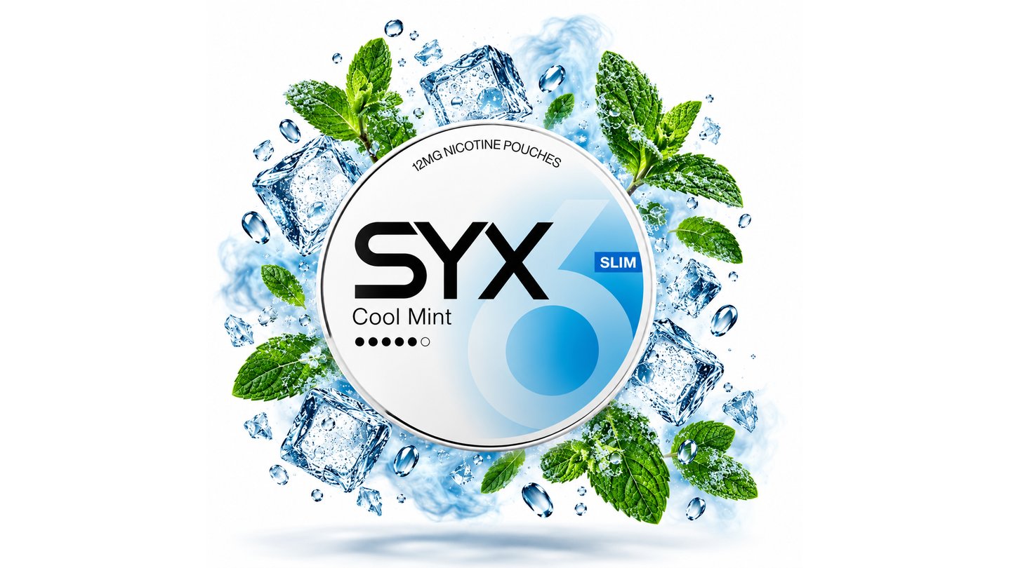 SYX Cool Mint   (20 sáčků/pouches)