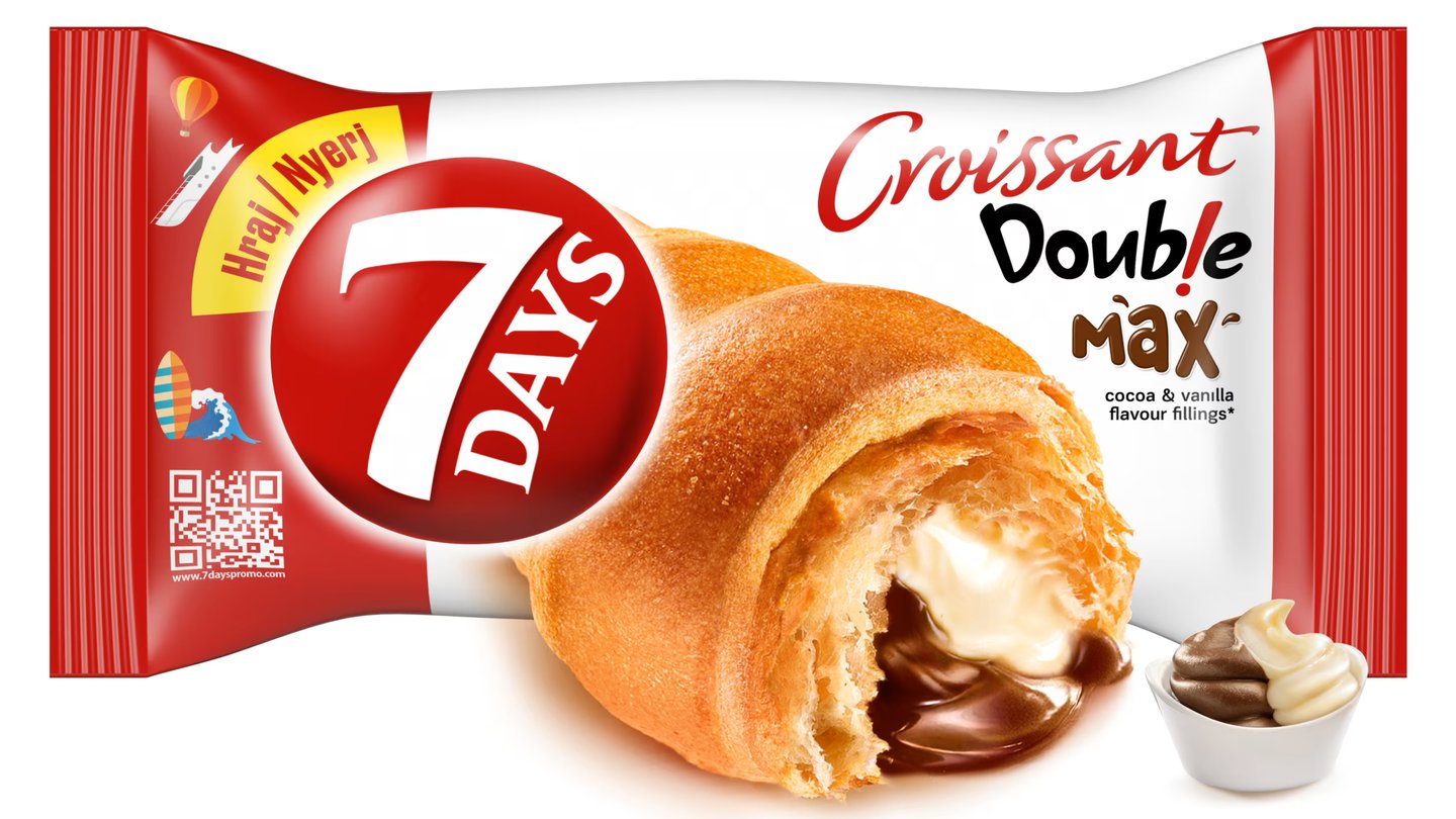 Croissant Kakao & Vanilka / Cocoa & Vanilla, 80g.