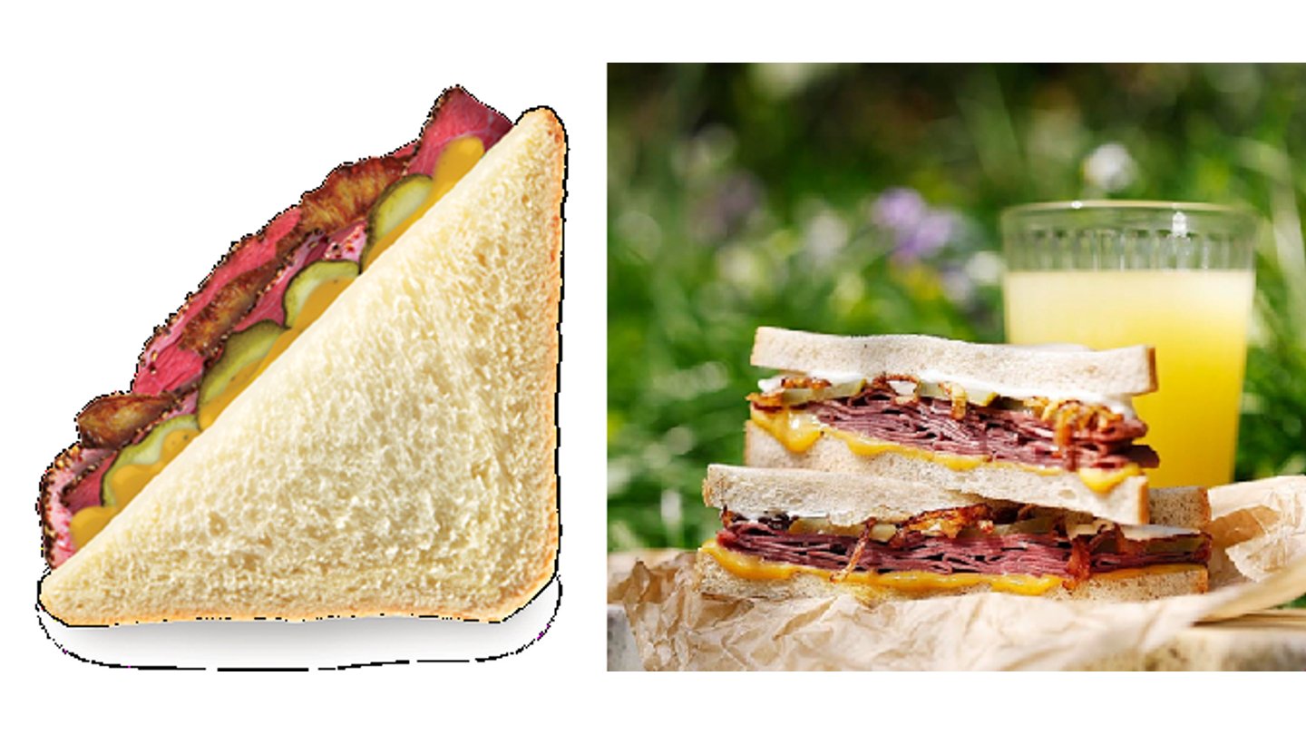 Beef Pastrami Sandwich / Hovězí Pastrami  205g.