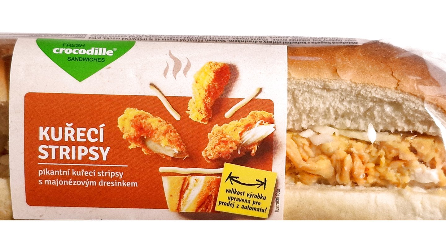 Bageta Kuřecí stripsy / Chicken Strips, 200g