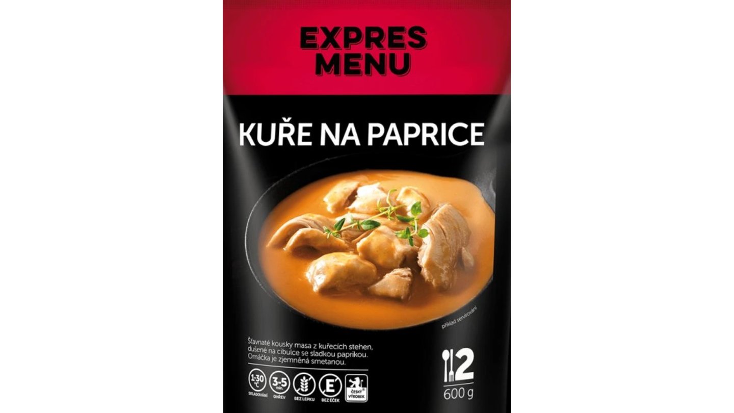 Kuře na paprice (2 porce) / Chicken Paprika (2 servings)