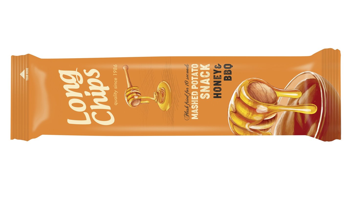 Long Chips - Honey & BBQ, 75g