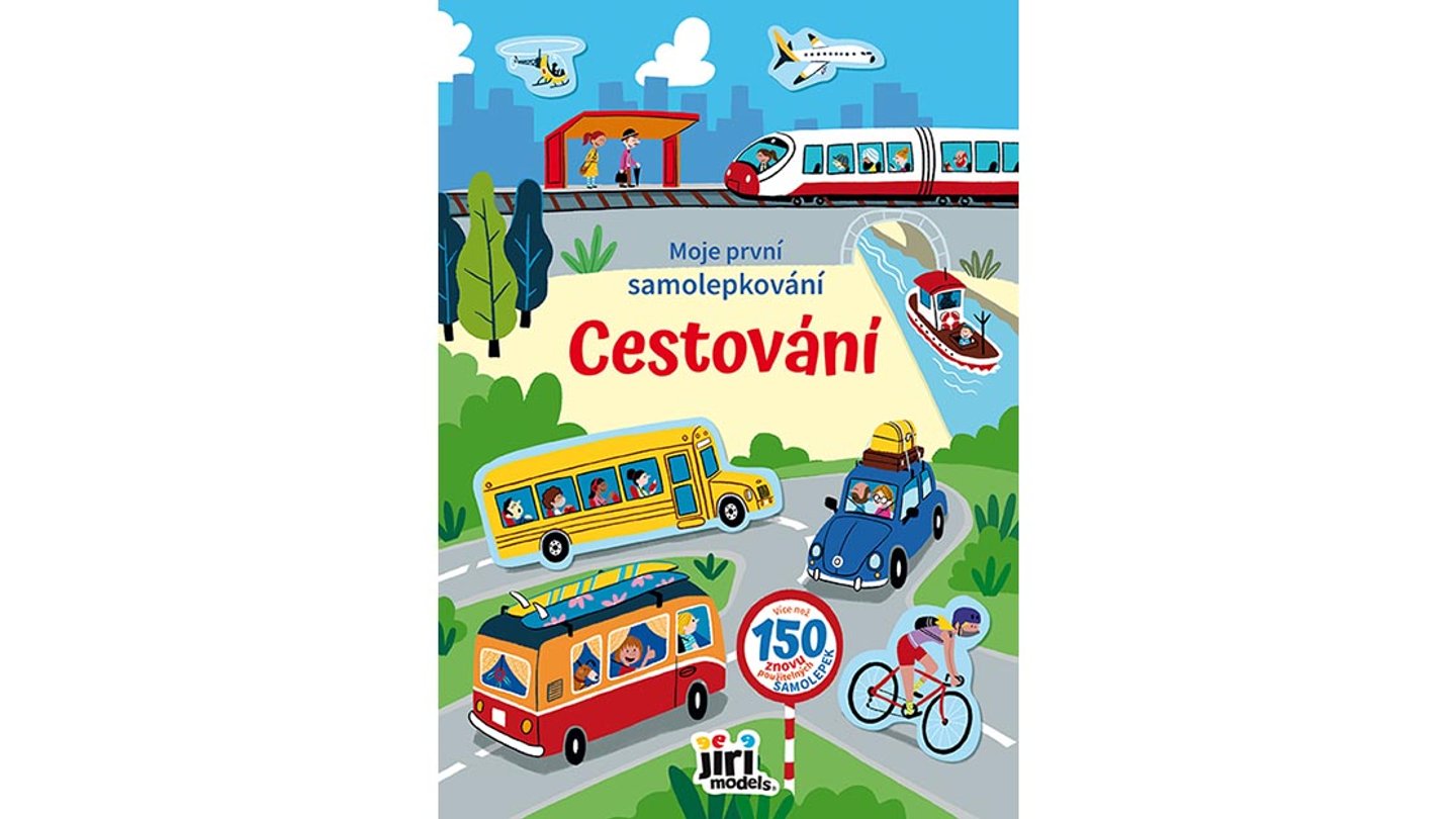 Samolepkový sešit - Cestování 