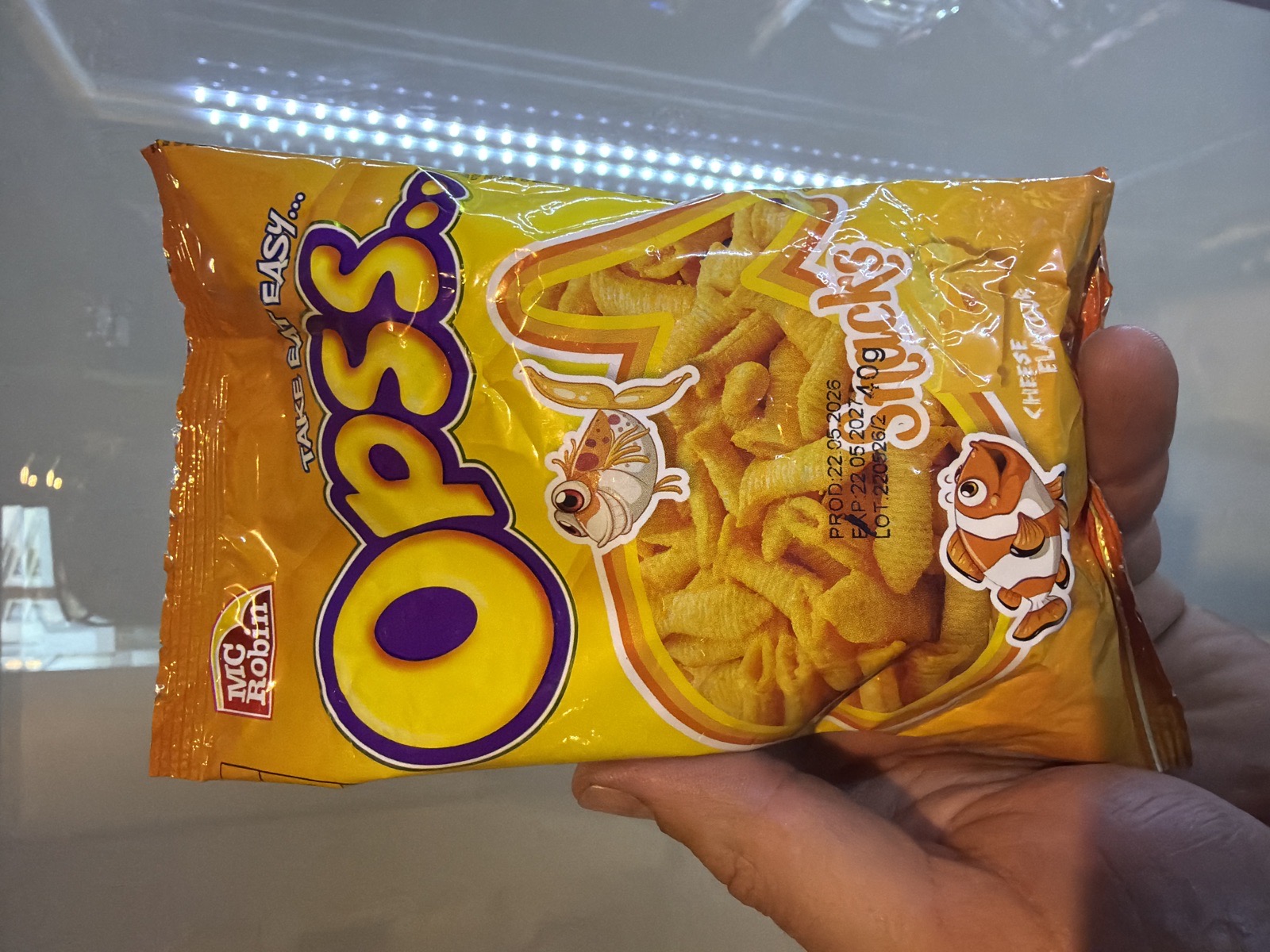 Opss Cheese Flavor Snacks