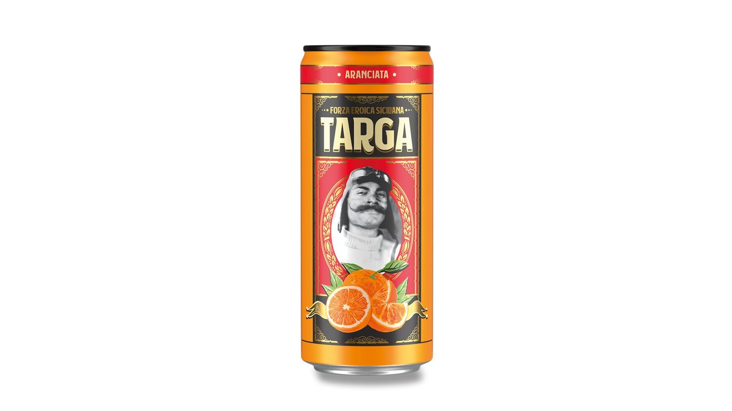 TARGA Orange / Pomeranč  330 ml.