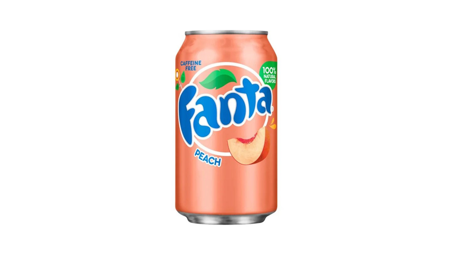 Fanta broskev - ZAHRANIČNÍ NOVINKA