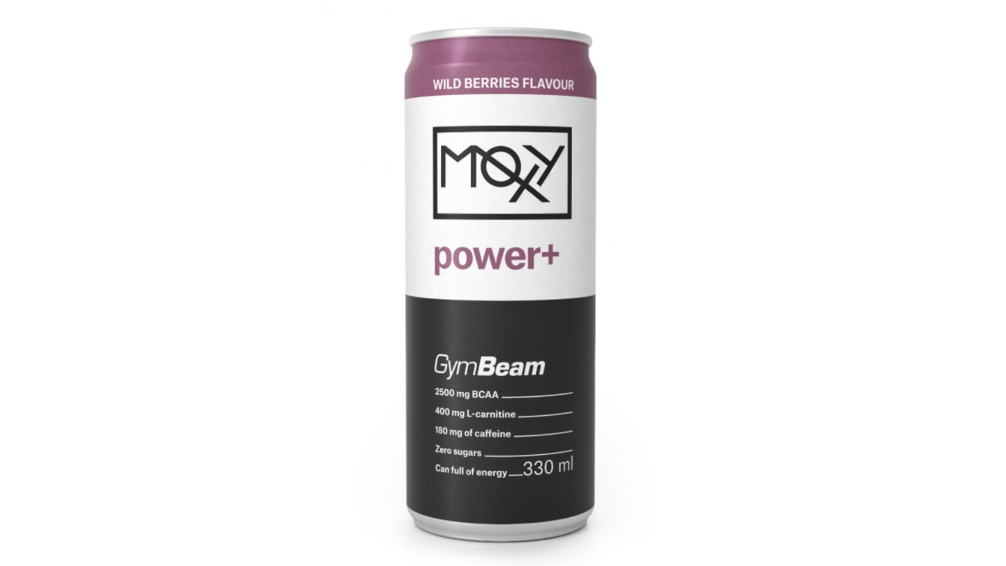 MOXY power+ Energetický nápoj 330 ml - Lesní ovoce