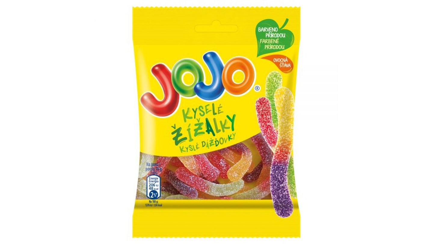 Jojo kyselé žížalky
