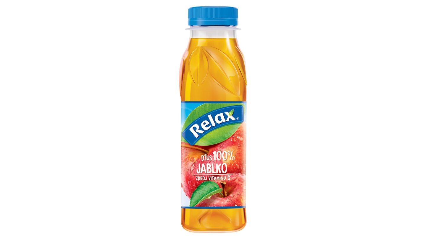 Relax Jablko/Apple 100% juice, 300ml
