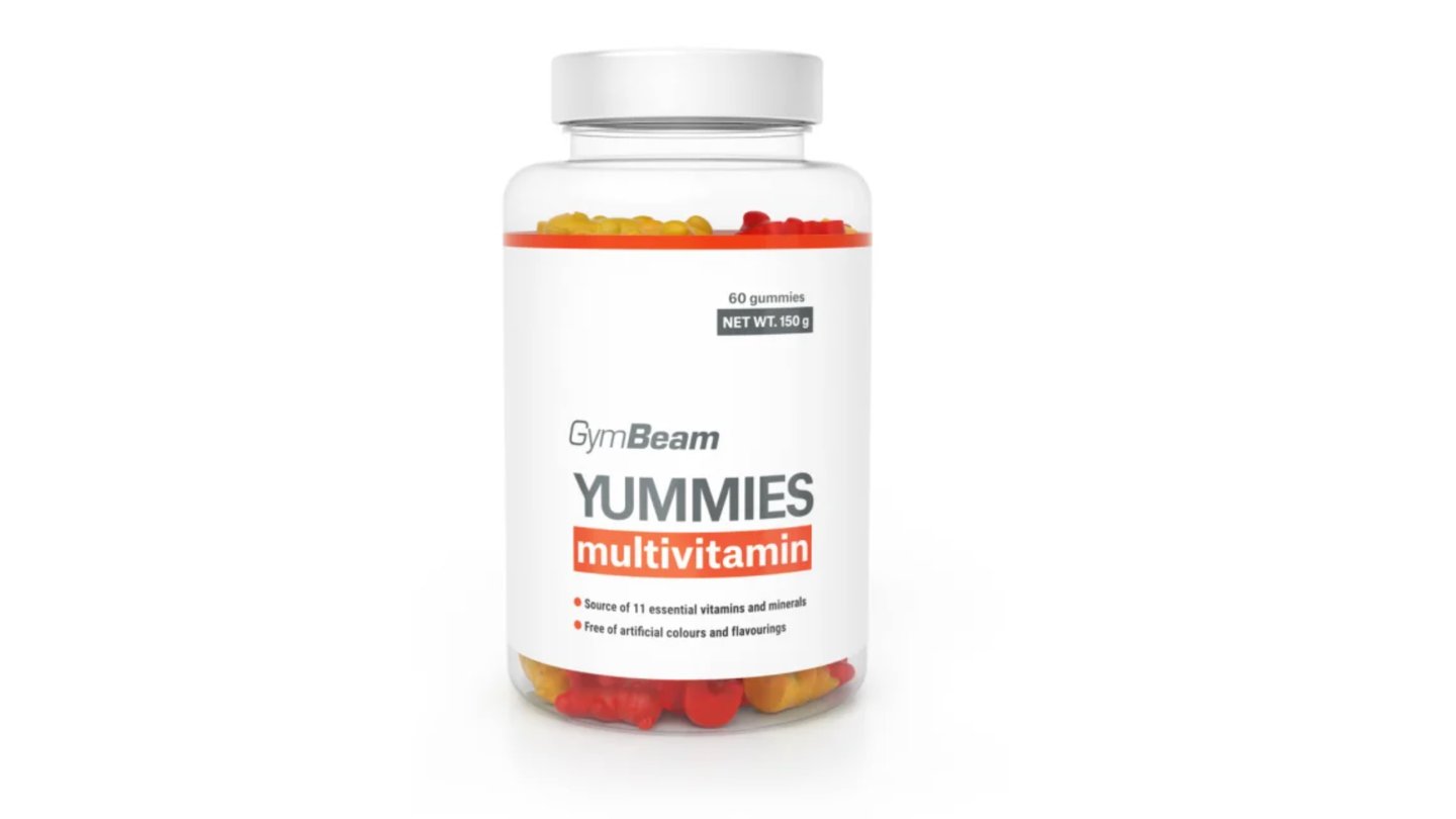 Multivitamin Yummies - Pomeranč, citron, třešeň 60 kapslí