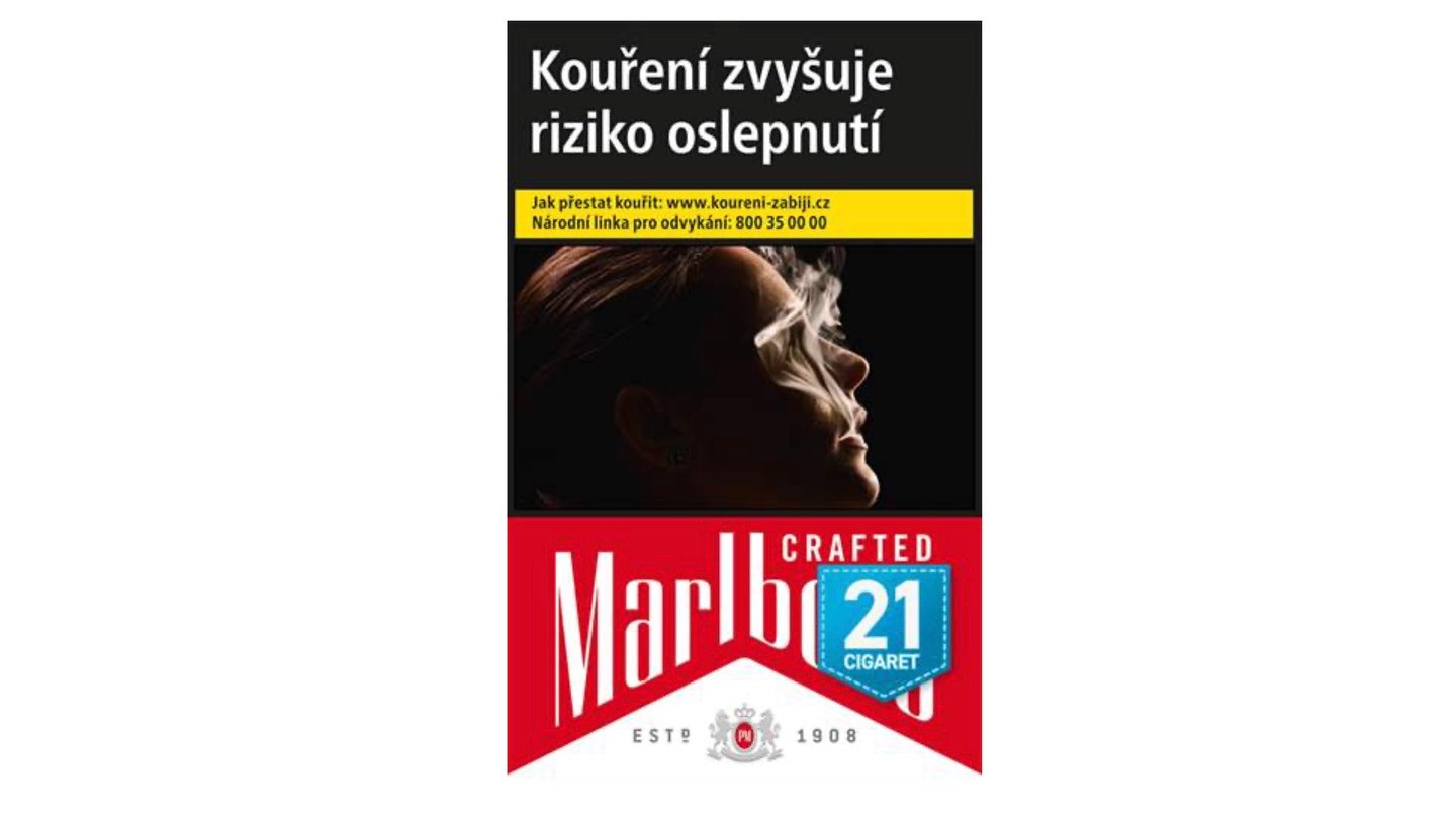 Marlboro Crafted Red KS 21ks U161Kč