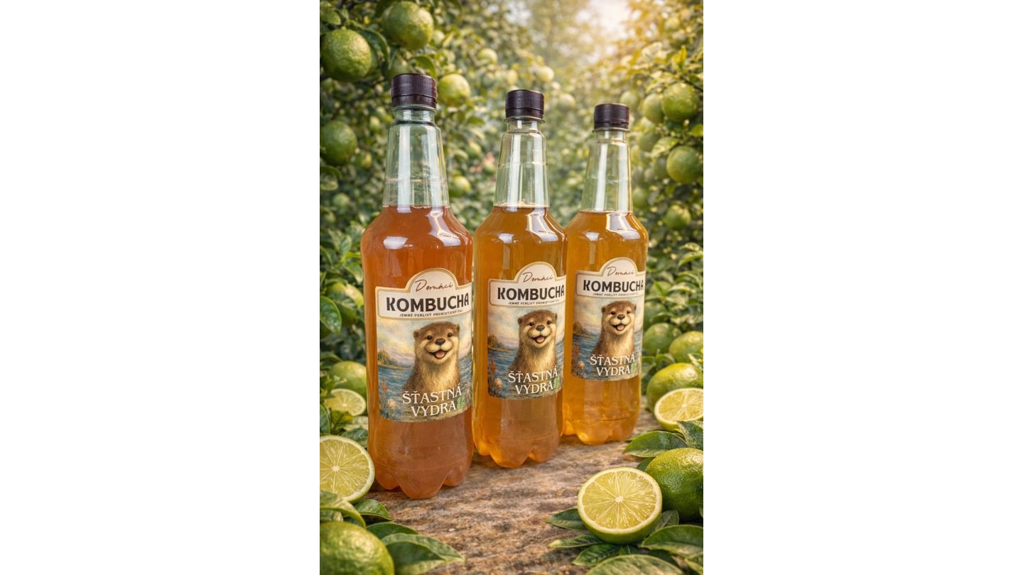 ŠŤASTNÁ VYDRA - mojito  - výroba Hluboká nad Vltavou - TOP!