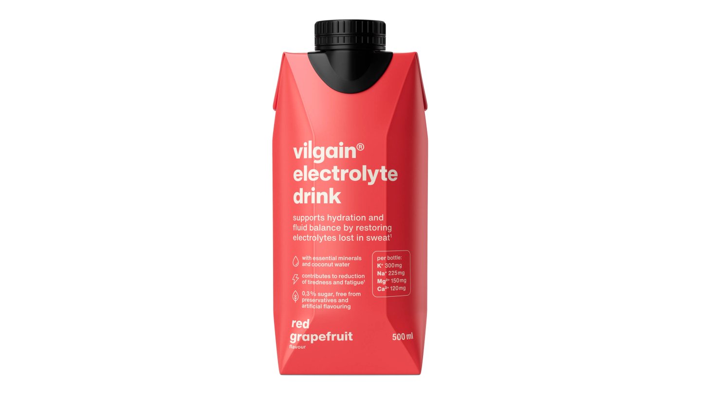 Vilgain - electrolyte drink -  červený grepfruit