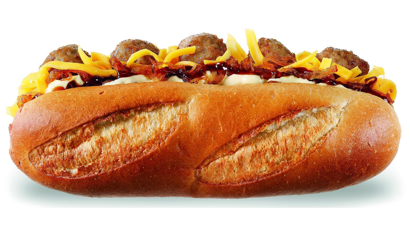 Bageta Masové koule / Meat Balls,  180g.