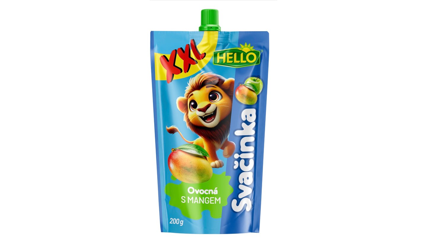 HELLO XXL ovocná kapsička s mangem  200 g