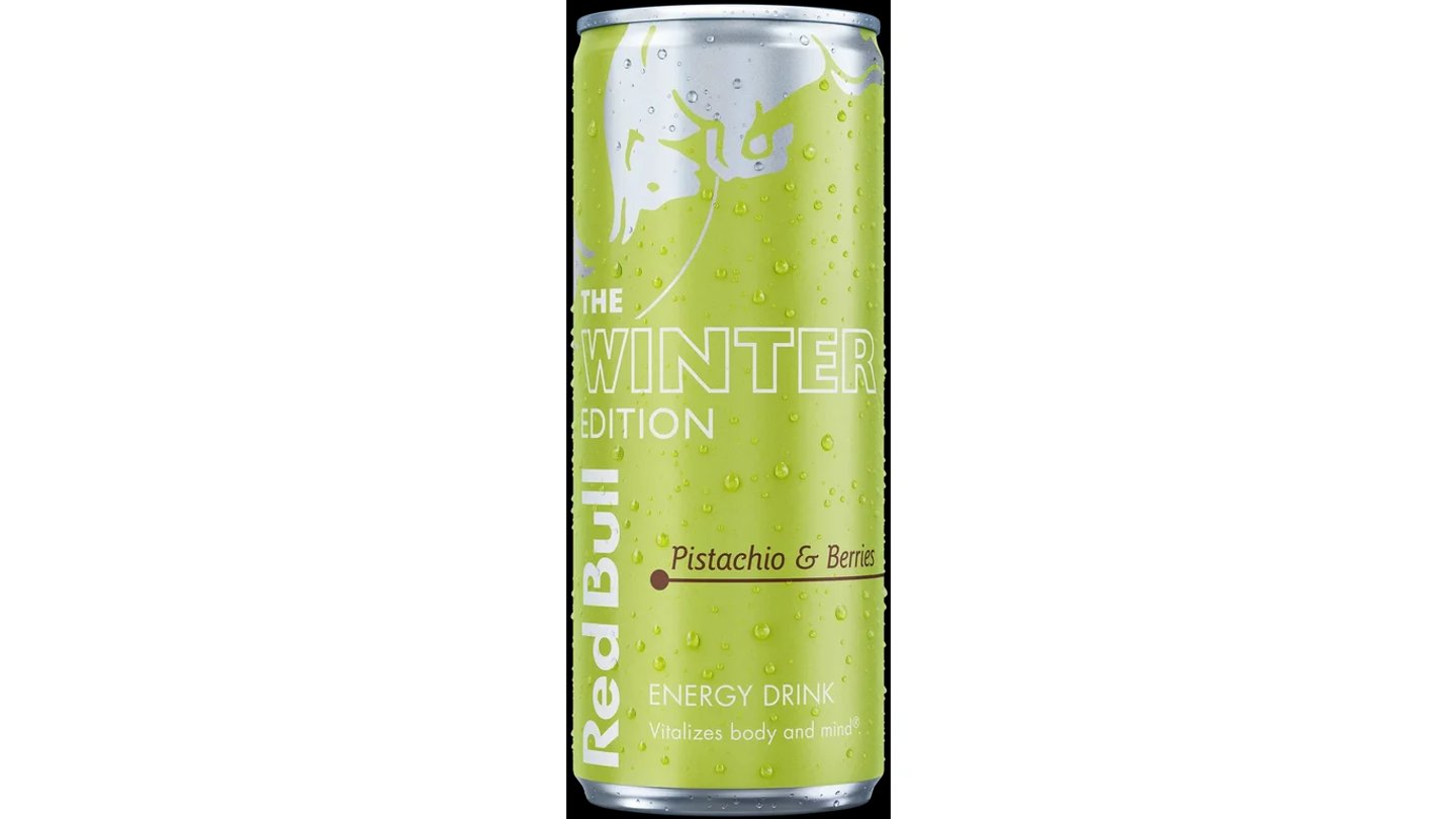 RedBull - WINTER- pistácie/ lesní ovoce