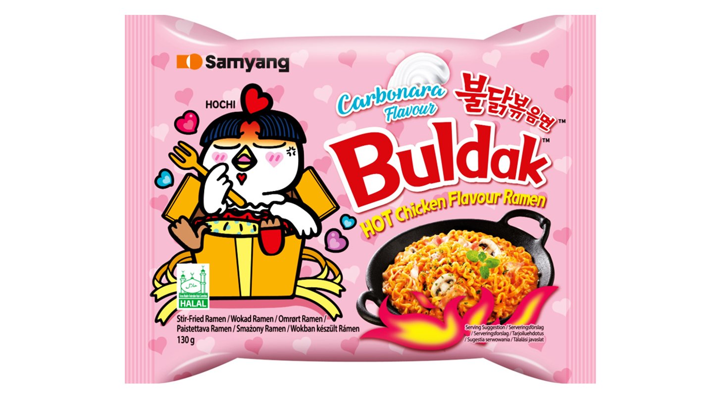 Buldak Hot Chicken Carbonara
