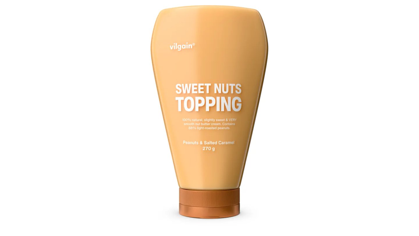 Sweet Nuts Topping- Arašídy se slaným karamelem