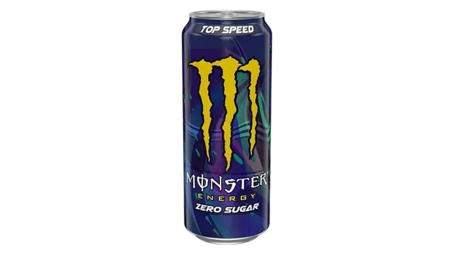 MONSTER - Top Speed Zero Sugar - broskev/nektarinka
