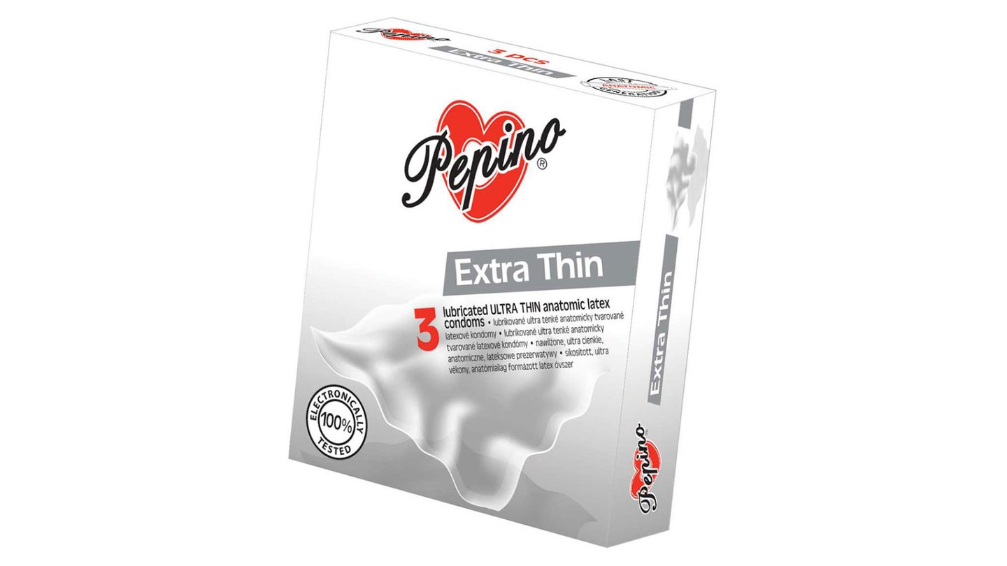 Kondomy / Condoms, Extra Thin, 3x