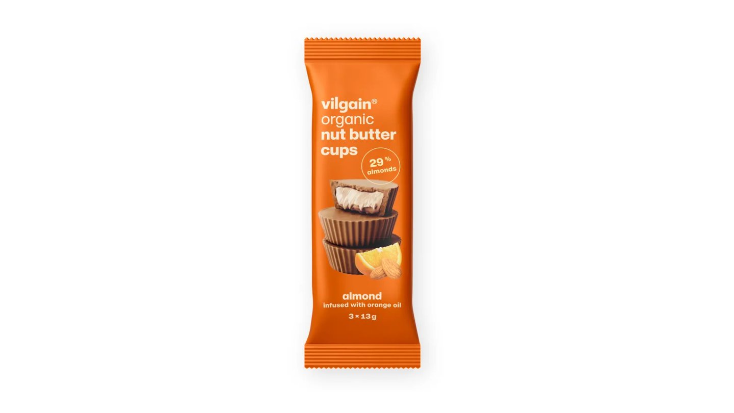 Nut Butter Cups - Mandle v pomerančovém oleji