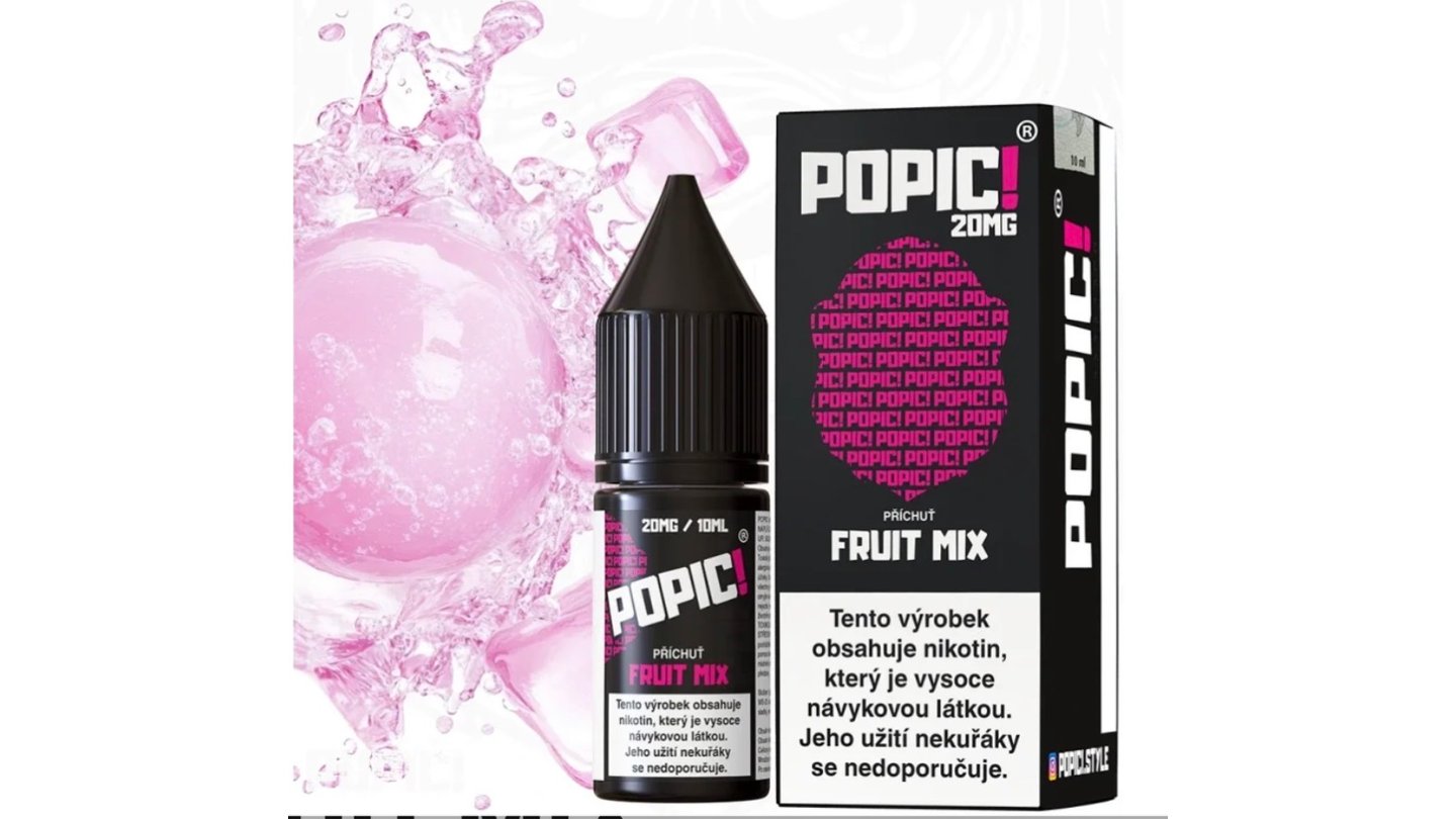 LIQUID POPIC! SALT FRUIT MIX 10ML-20MG