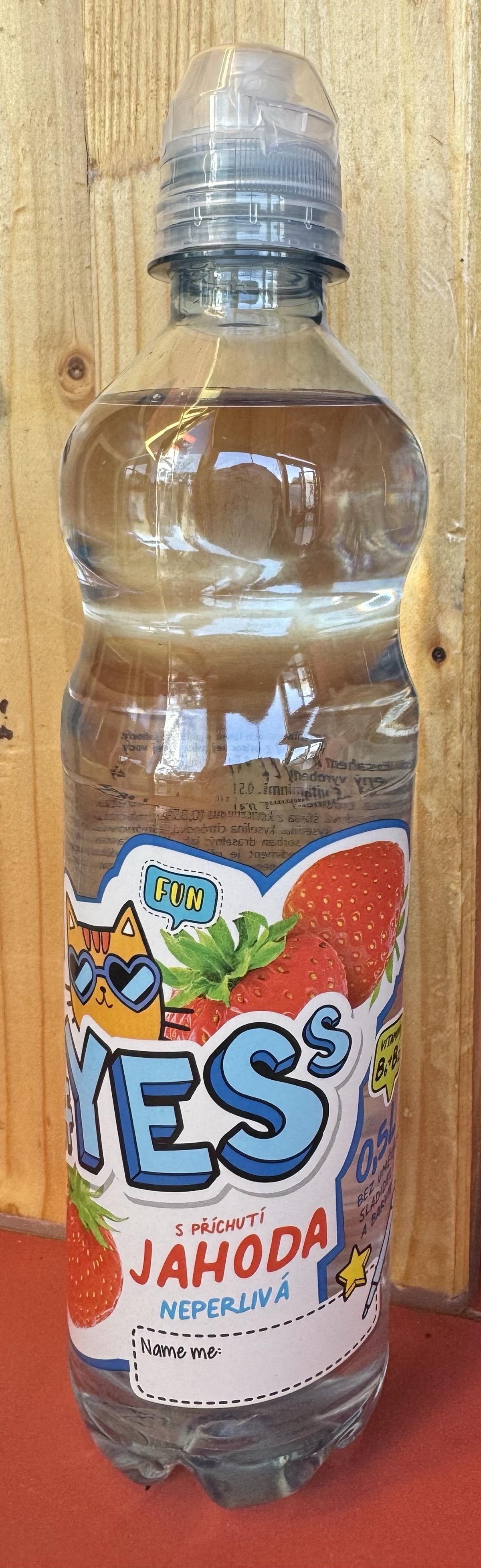 Dobrá voda YES jahoda