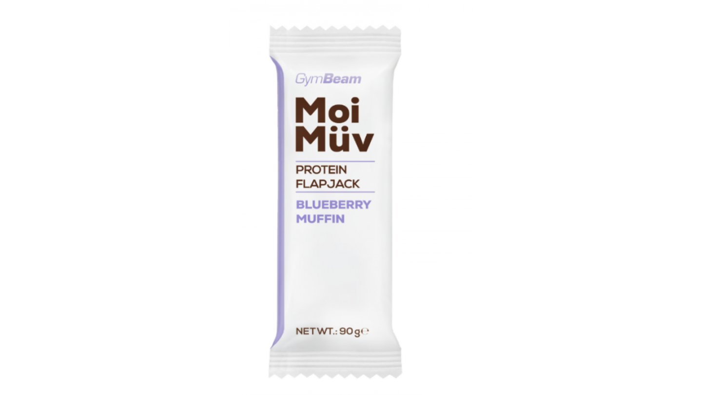 MoiMüv Protein Flapjack - Borůvkový muffin
