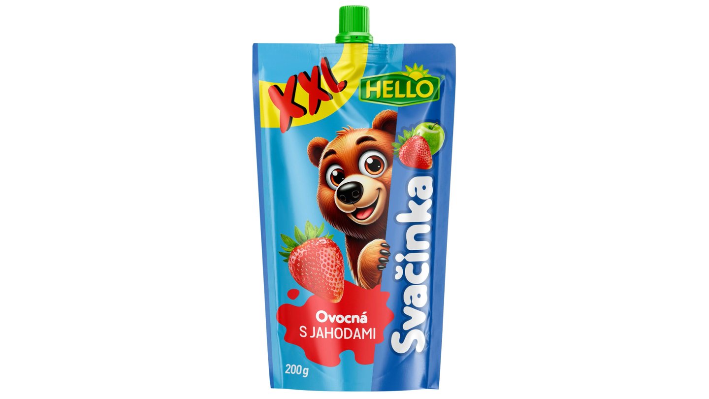 Svačinka Jahoda / Fruit Purée Strawberry  200g
