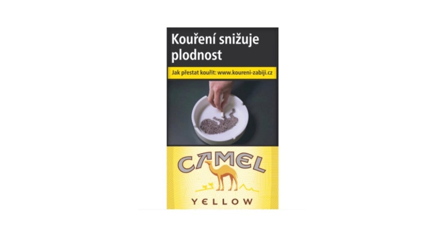 Camel Yellow Filter KS U173Kč