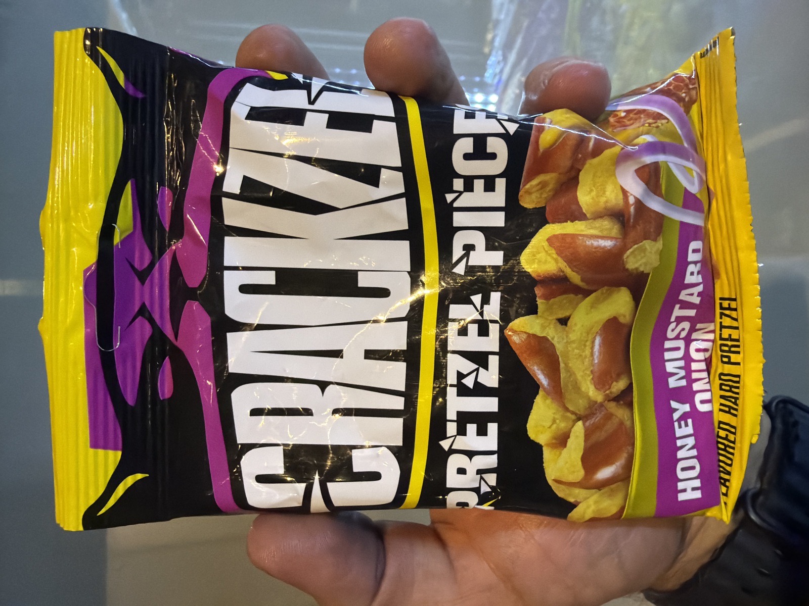 Crackzel Pretzel Pieces Honey Mustard