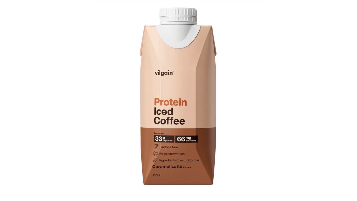 Protein Iced Coffee Karamelové Latte 330ml