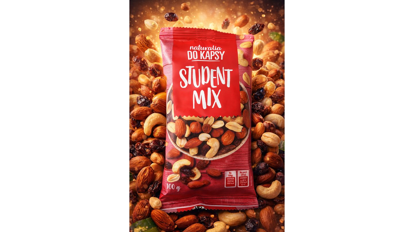 Student mix - NUTS / Ořechy  100g