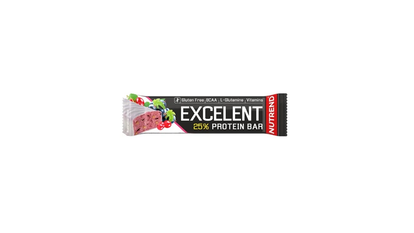 NUTREND - excelent 85g - černý rybíz s brusinkou
